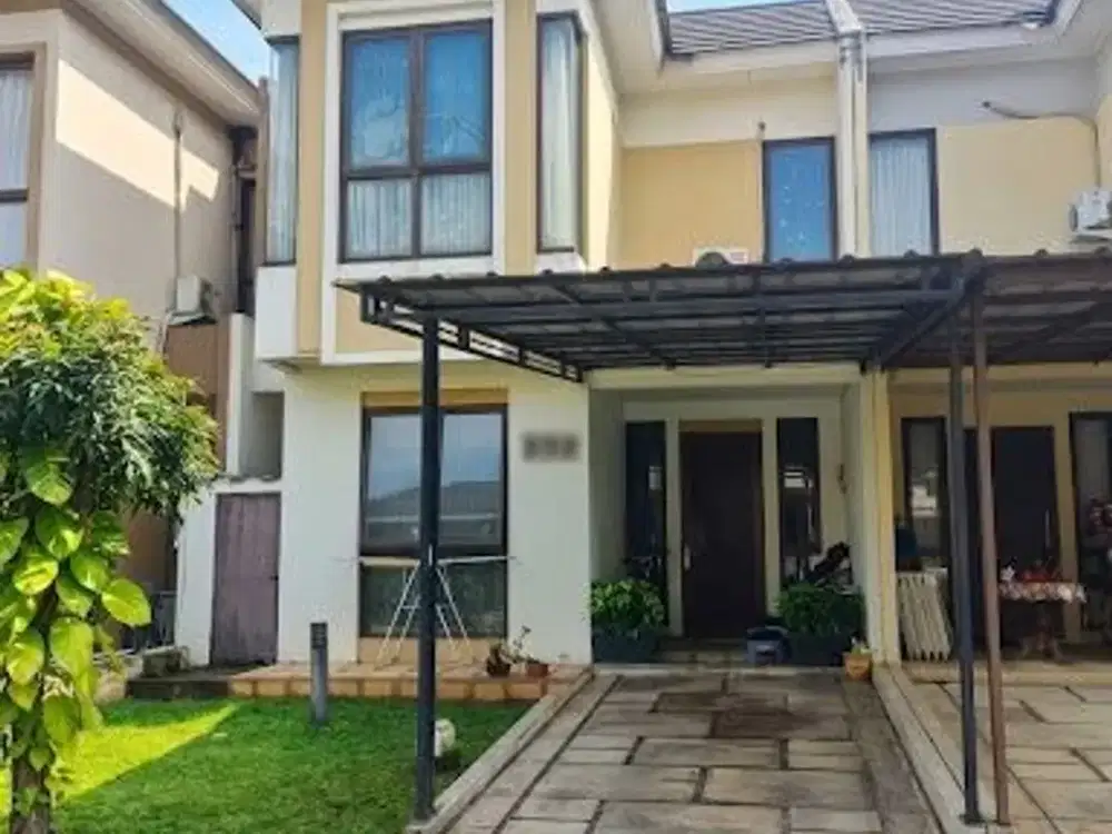Dijual Rumah Cluster Caspia The Icon BSD Dekat Stasiun Cisauk