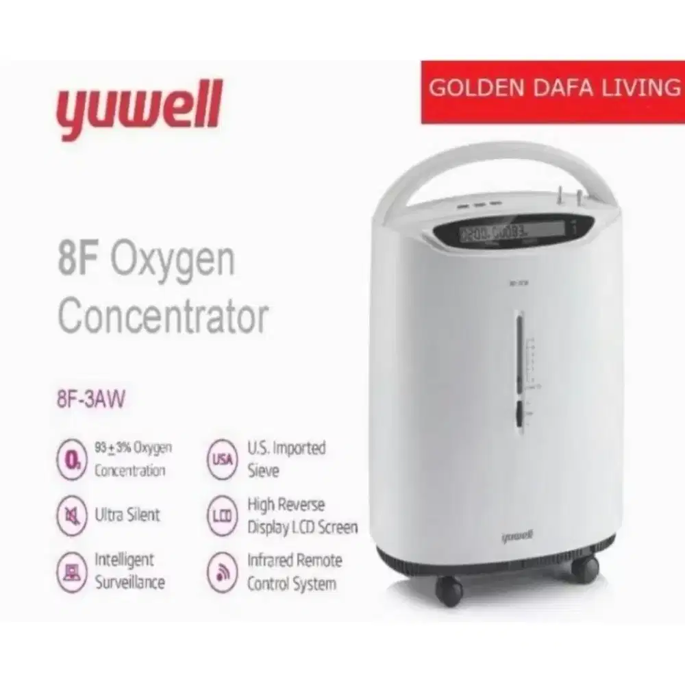 Yuwell Oxygen Concentration 8F - 3AW