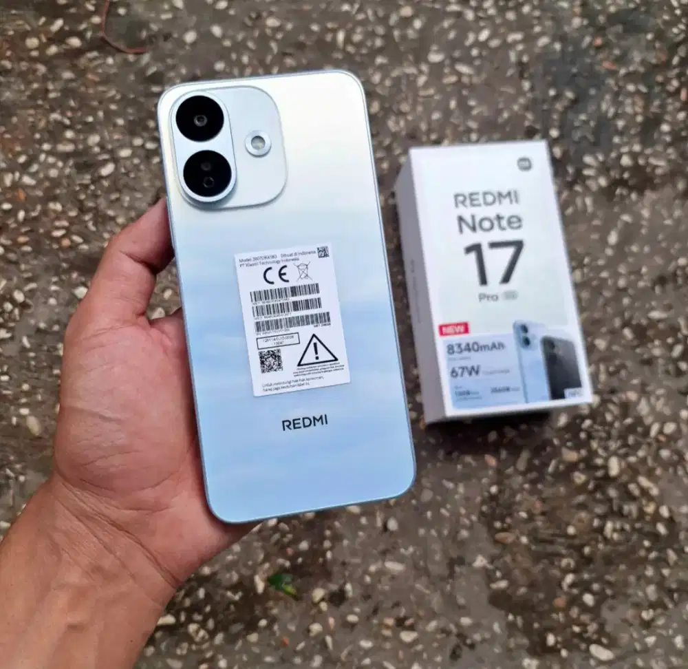 Redmi note 17 pro 5g ram 6/256gb sebulan pakai