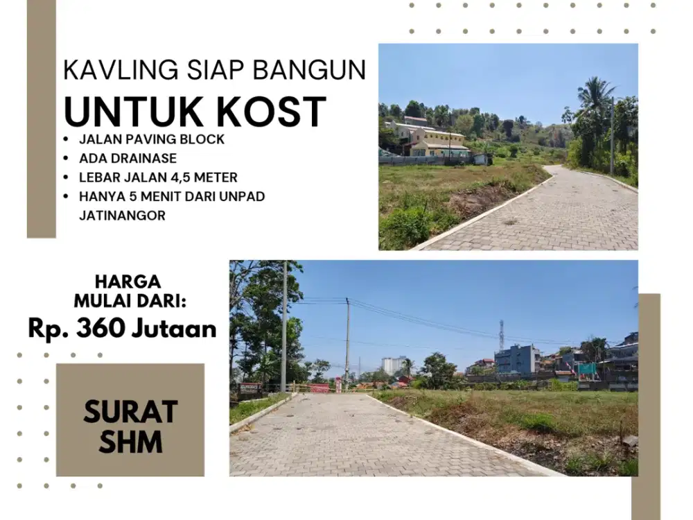 Cari Aset Tanah di Bandung Timur? Pertimbangkan Kavling Strategis Jatinangor