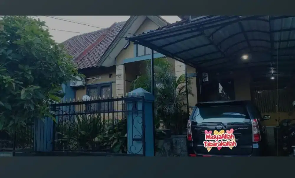 DIJUAL RUMAH ASRI LT 160 M2 ( -+ 350 m masuk dari jalan besar )