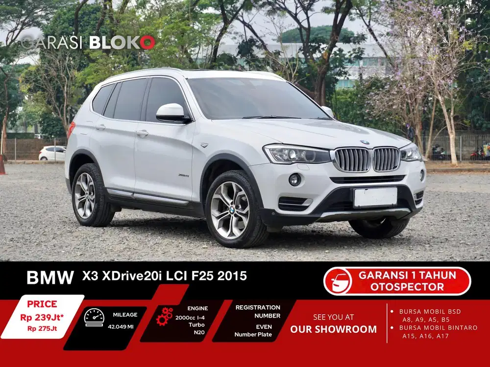 BMW X3 F25 xLine Facelift LCI xDrive20i 2015