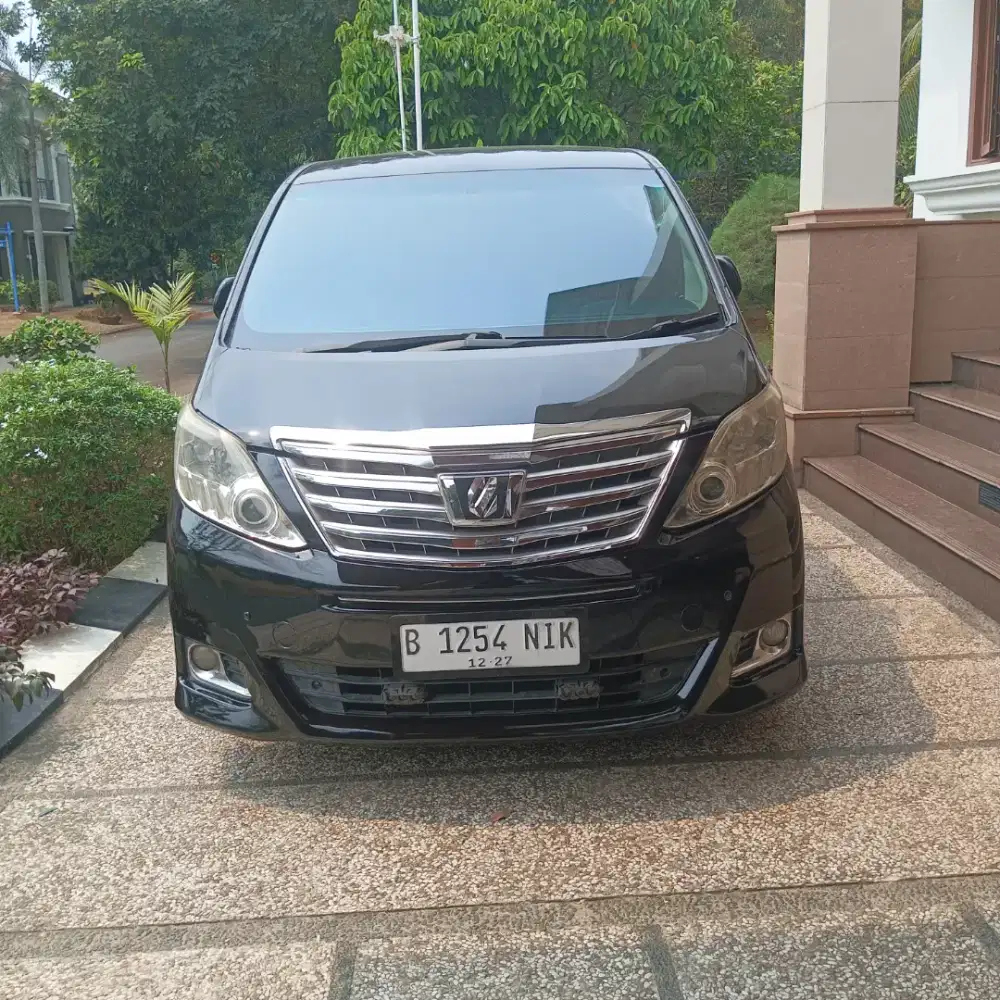 Toyota Alphard 2014 Bensin
