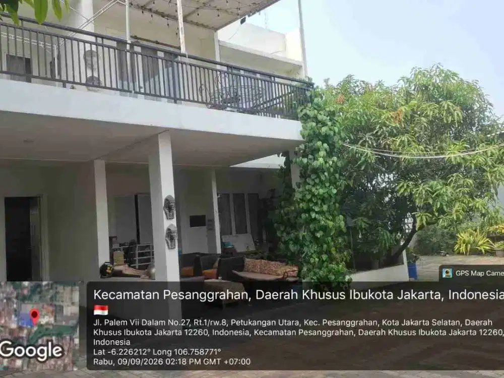 Rumah dijual secaran lelang di pesanggrahan Jaksel