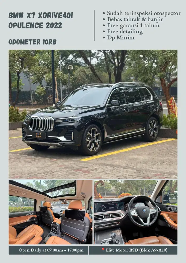BMW X7 xDrive40i Opulence 2022