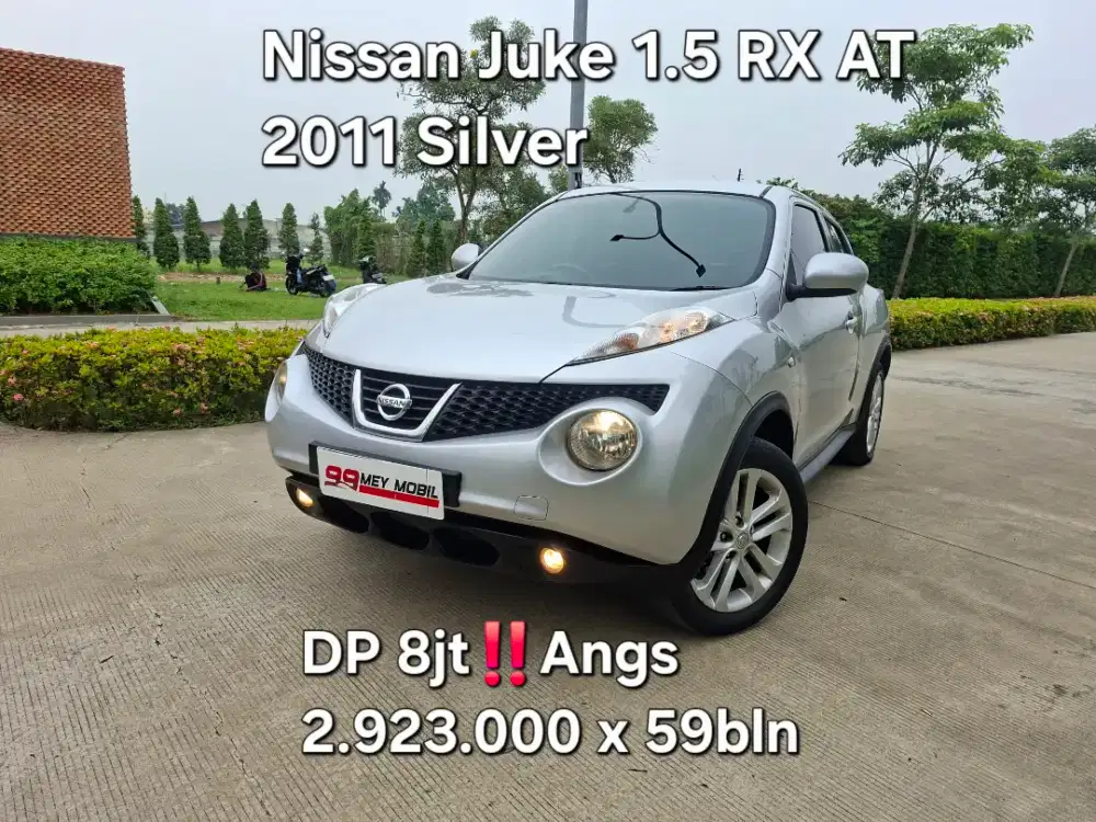 Nissan Juke 1.5 RX AT 2011 Silver agya G AT 2014 mazda 2 2011
