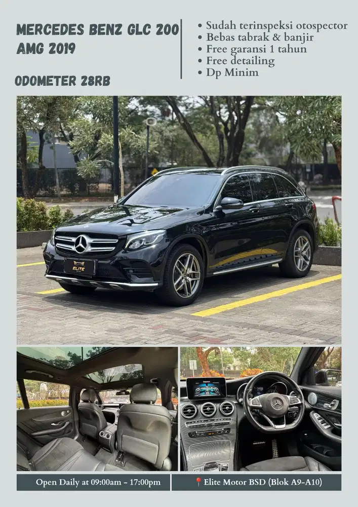 [Odo 28rb] Mercedes Benz GLC 200 AMG 2019