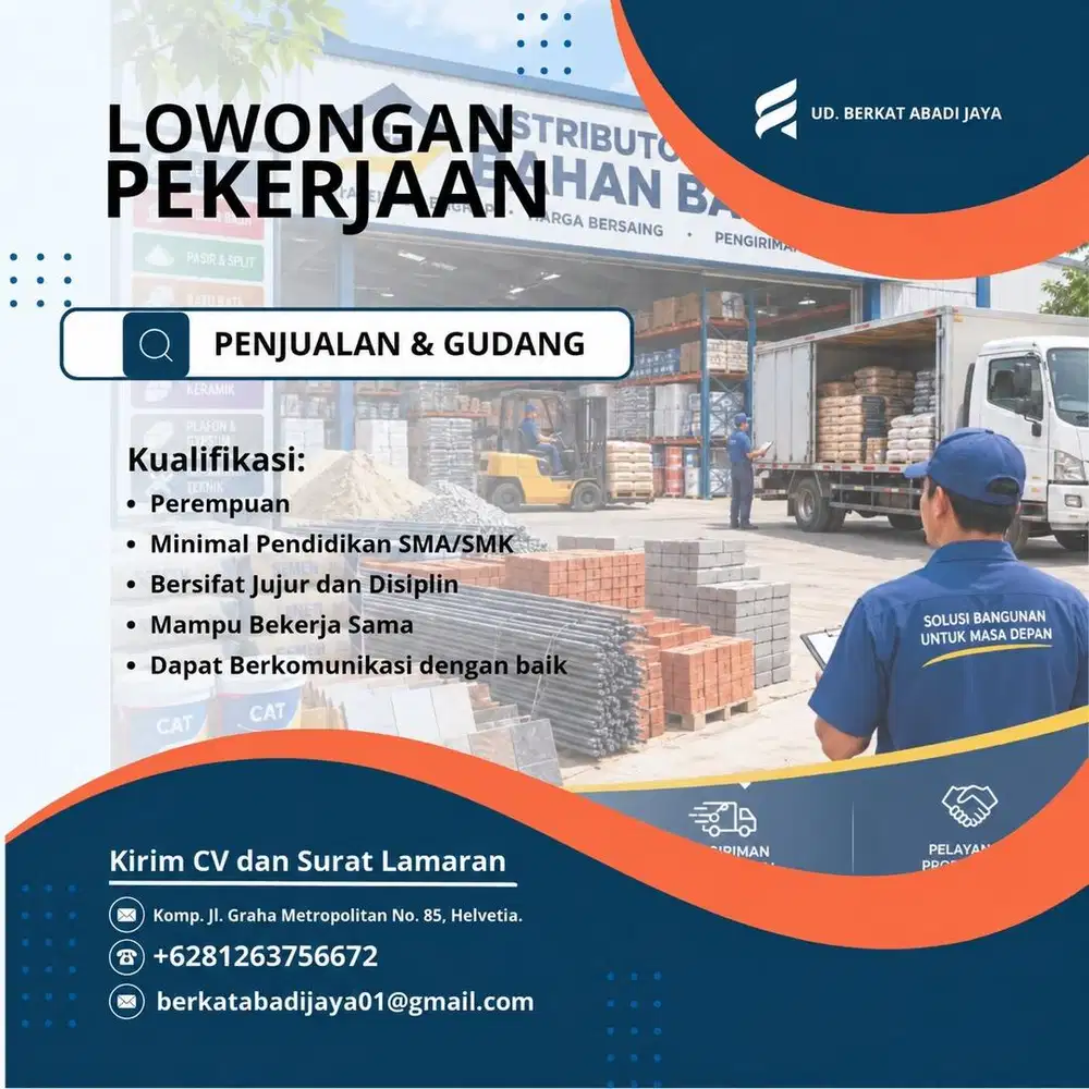 Staf toko bangunan