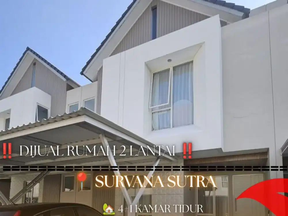 Rumah 2 Lantai Dijual – LT 100 m², LB 120 m² | Harga Rp1,4 Miliar Nego