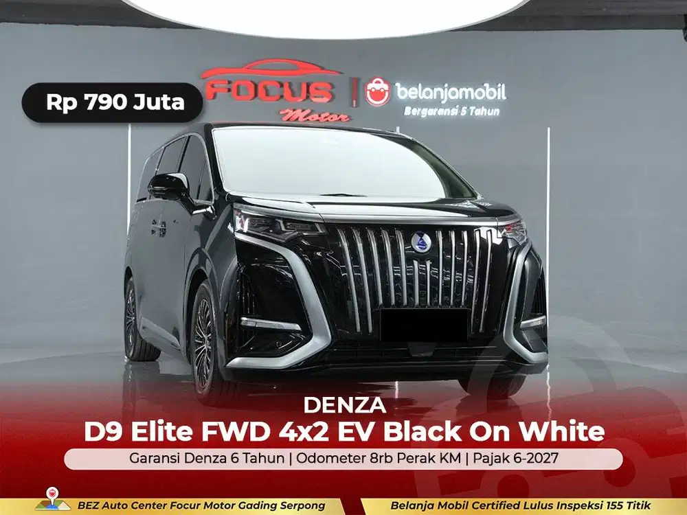 [ GARANSI 5THN KM 8RB ] Denza D9 D 9 Elite FWD 4x2 EV 2024/2025/2026