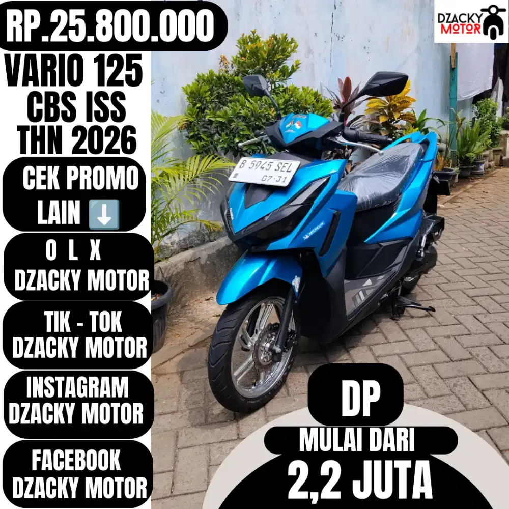 VARIO 125 CBS ISS 2026 SECOND LIKE NEW