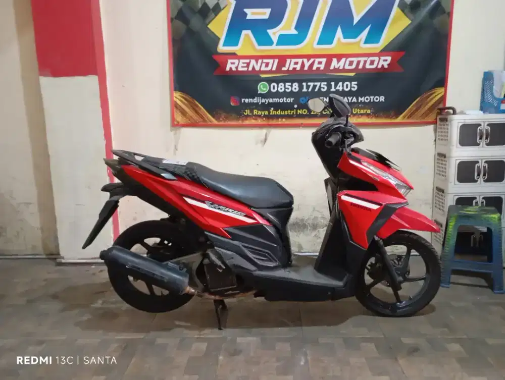 [PROMO] Honda Vario 125 LED old Tahun 2018 Surat komplit