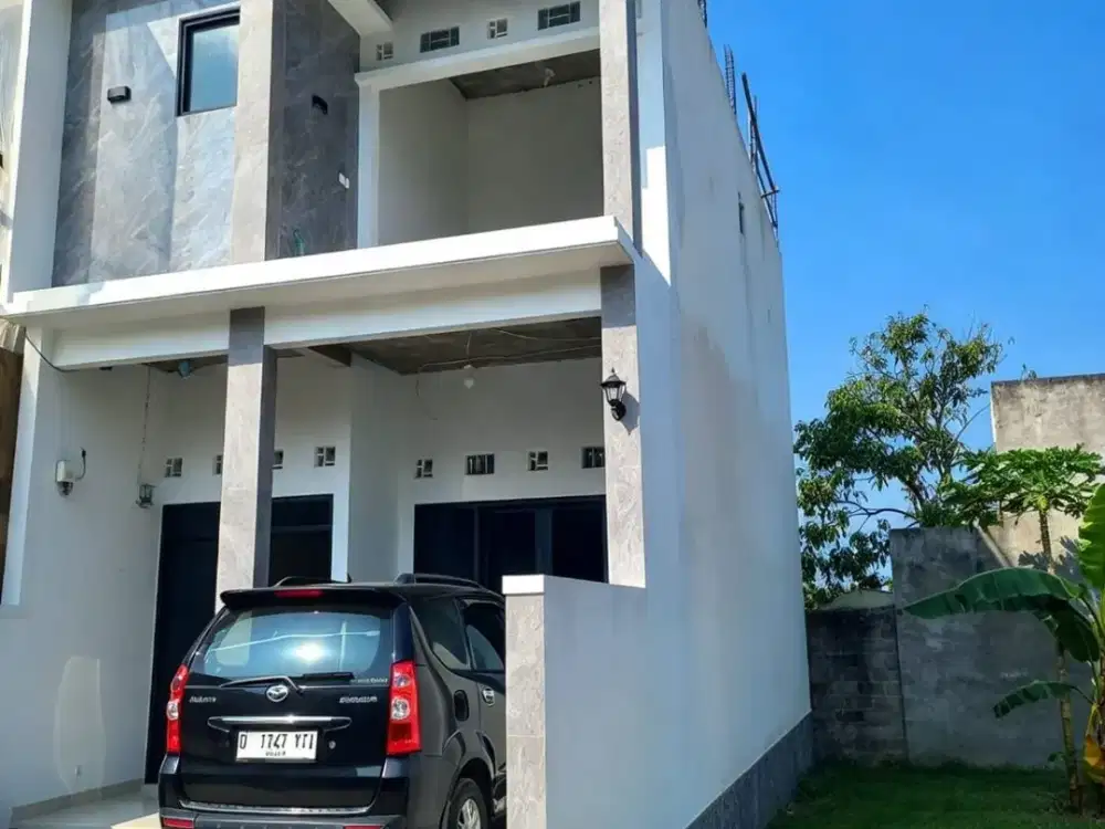 Rumah Second 2,5 Lantai Siap Huni 10 Menit ke Kampus UIN UPI Cibiru