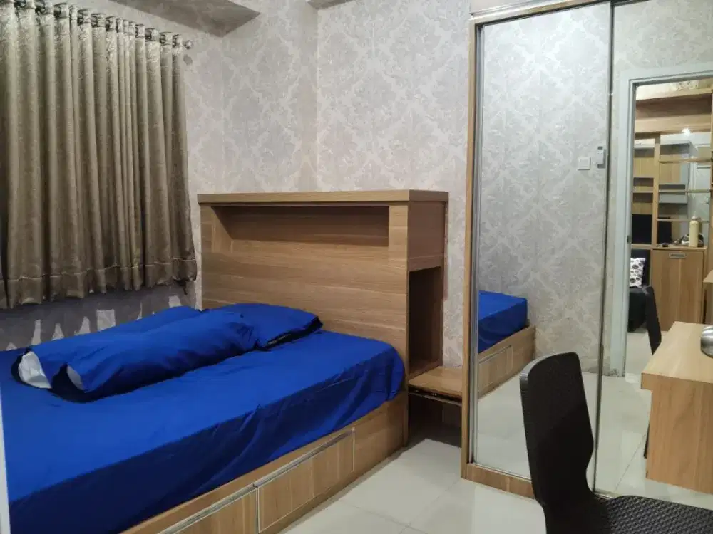 Apartemen 2BR Green Pramuka Siap Huni, Connecting ke Green Pramuka Square