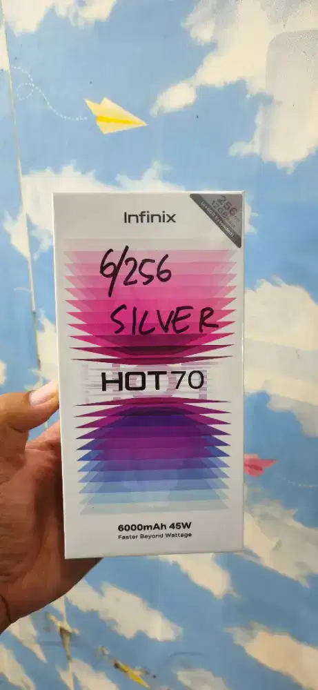 INFINIX HOT 70 RAM 6/256GB