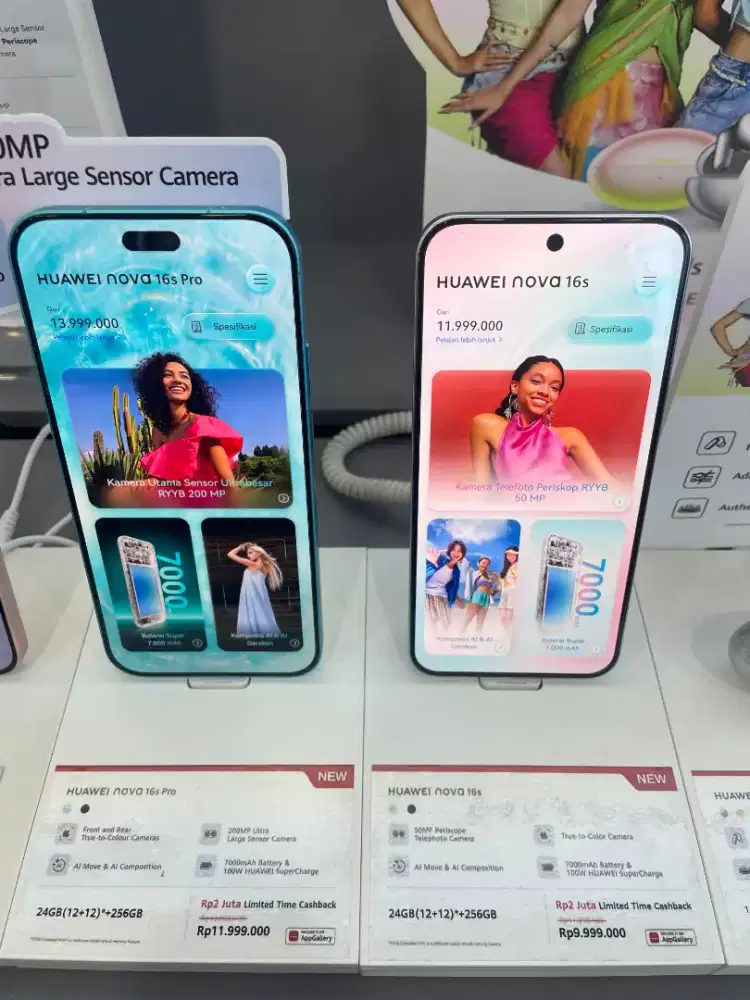 Promo First Selling Huawei Nova 16 Series
