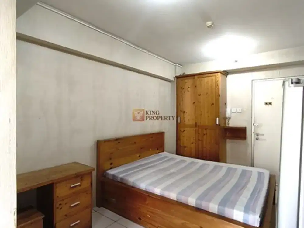 Studio Green Bay Pluit Greenbay 21M² Furnished Dekat Baywalk Mall | Minimalis, Siap Huni