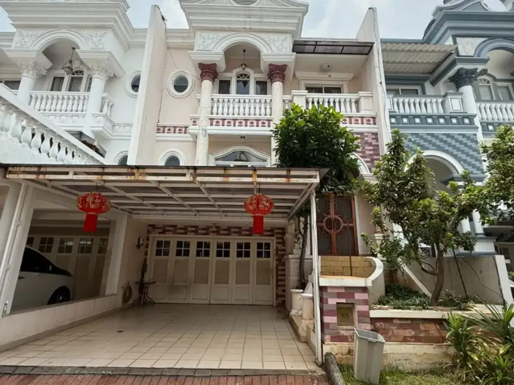 Dijual Cepat Rumah Florence PIK, Uk. 8x20, 2.5 Lantai, 3+1 KT, SHM, Rp 5.9 M Nego Tipis