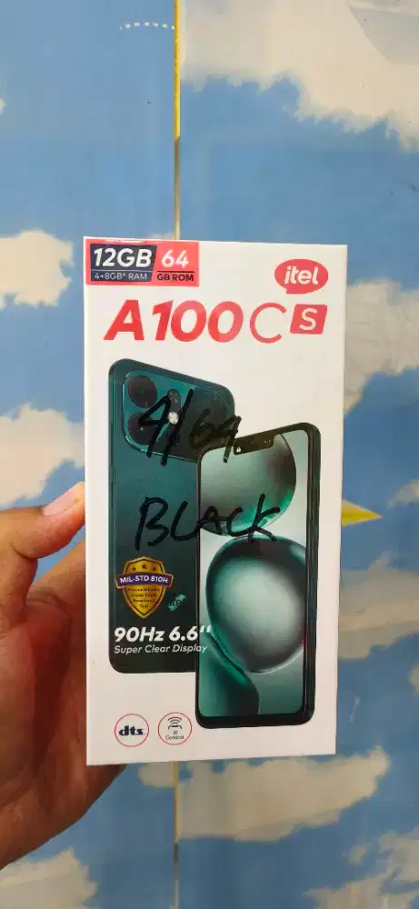 ITEL A100cs RAM 4/64GB