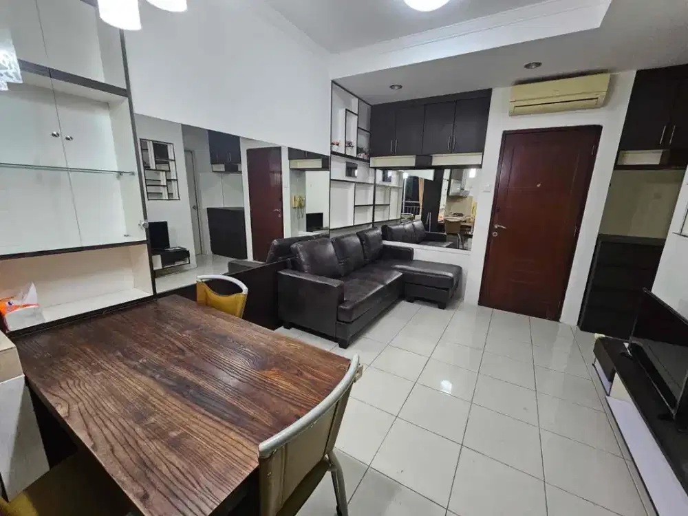disewakan apartemen mediterania garden residences 2 type 2 bedroom full furnished