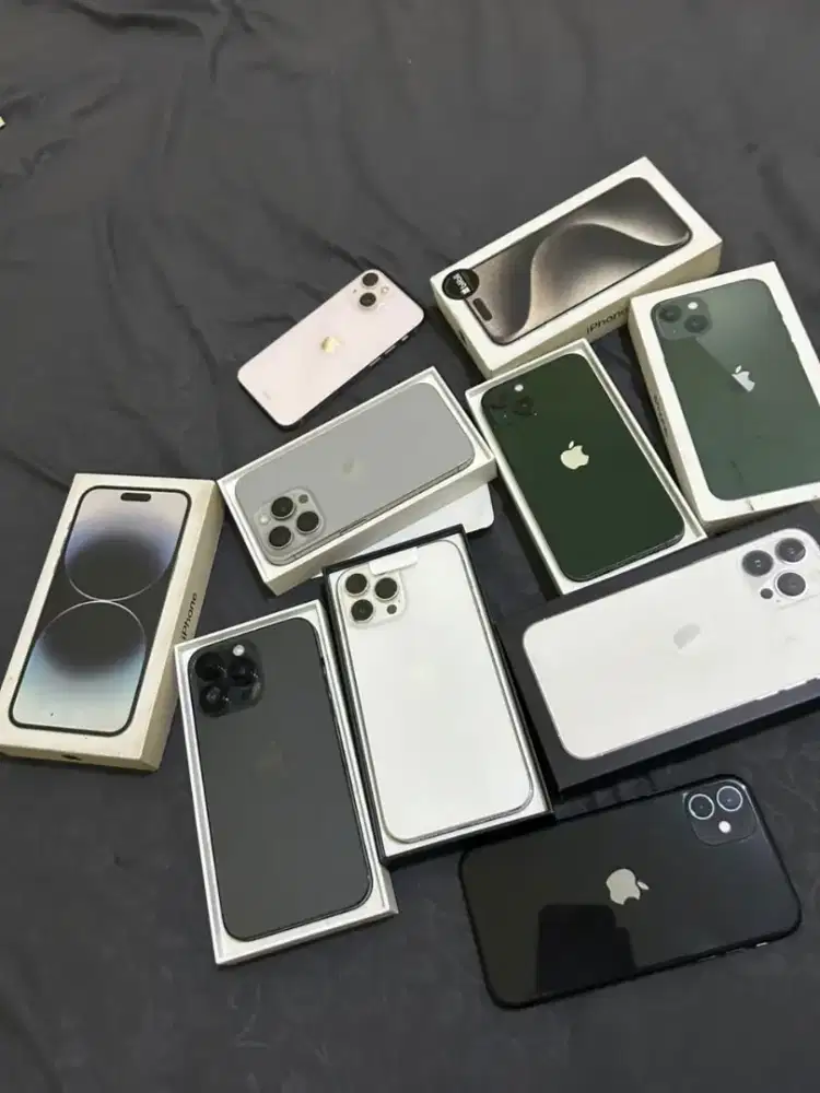 READY IPHONE ALL IBOX