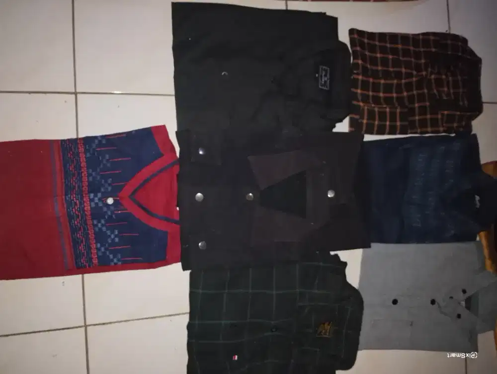 baju, celana, sarung