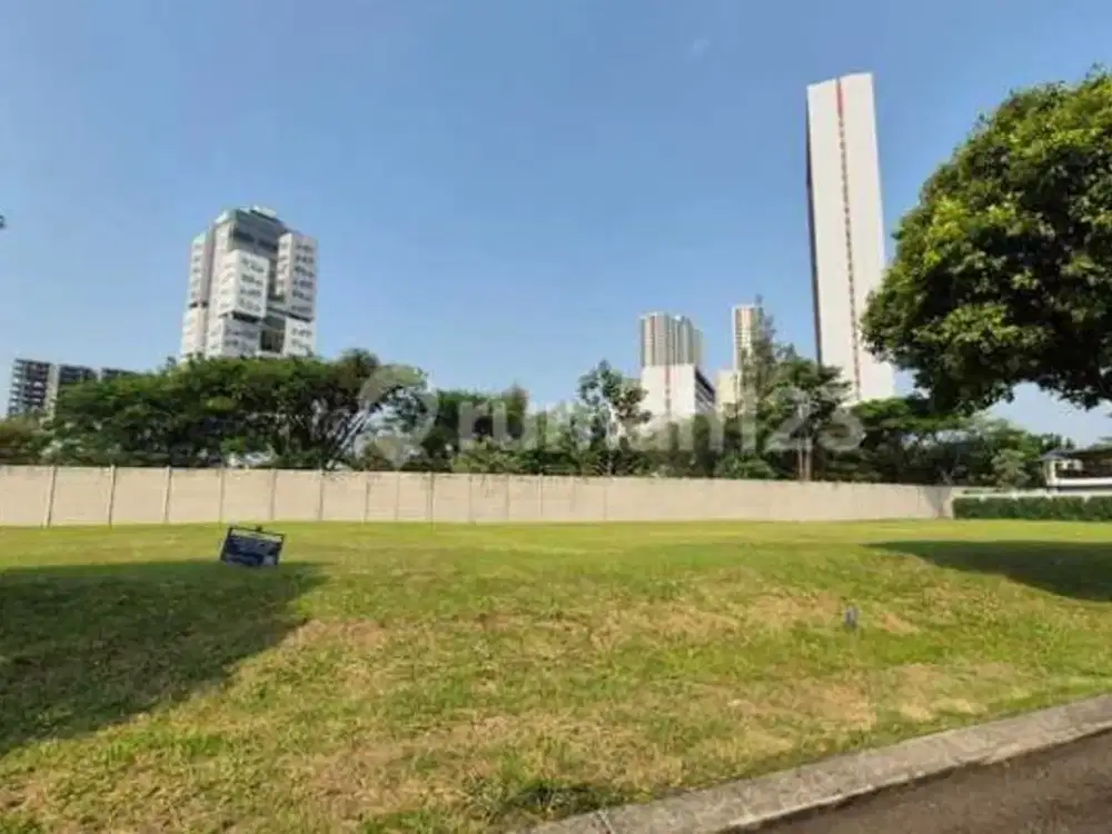 Dijual Kavling Victoria Alam Sutra Uk 480m2 posisi badan Depan Taman at tangerang