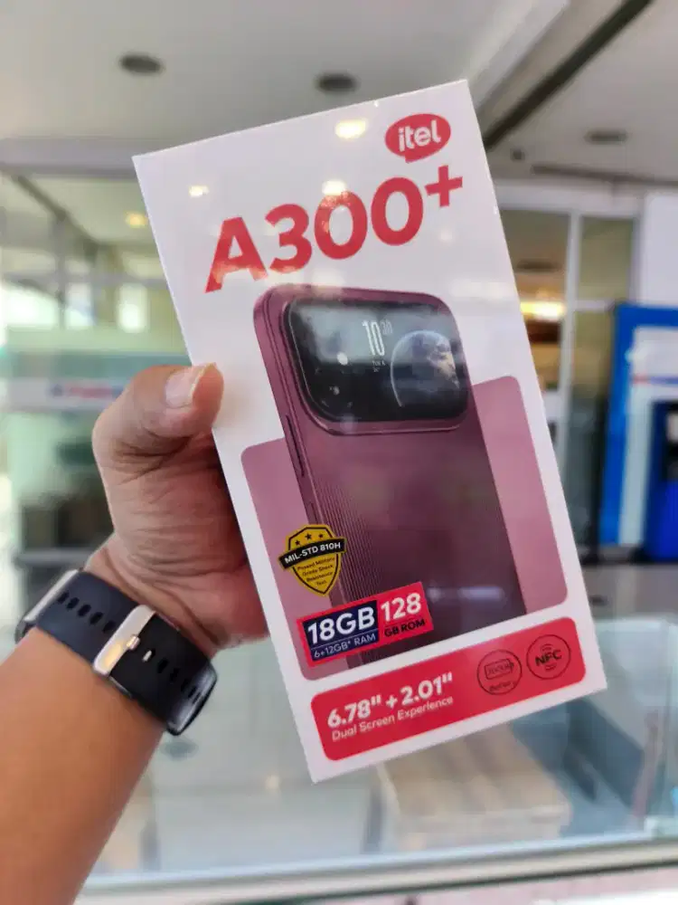 2JUTAAN!!! Itel A300+ NFC 6/128GB New Segel Garansi Resmi 12 Bulan