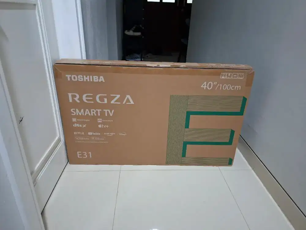 TV Baru Toshiba REGZA 40 ga jadi pakai,baru