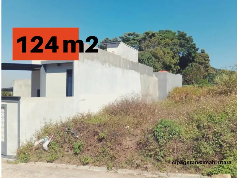 PROMO TURUN HARGA! Tanah Kavling Cipageran Cimahi 124 m² – SHM, Cuma Rp3,5 Juta/m²!