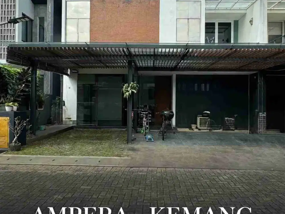 MODERN MINIMALIS HOUSE DI AMPERA KEMANG JAKARTA SELATAN