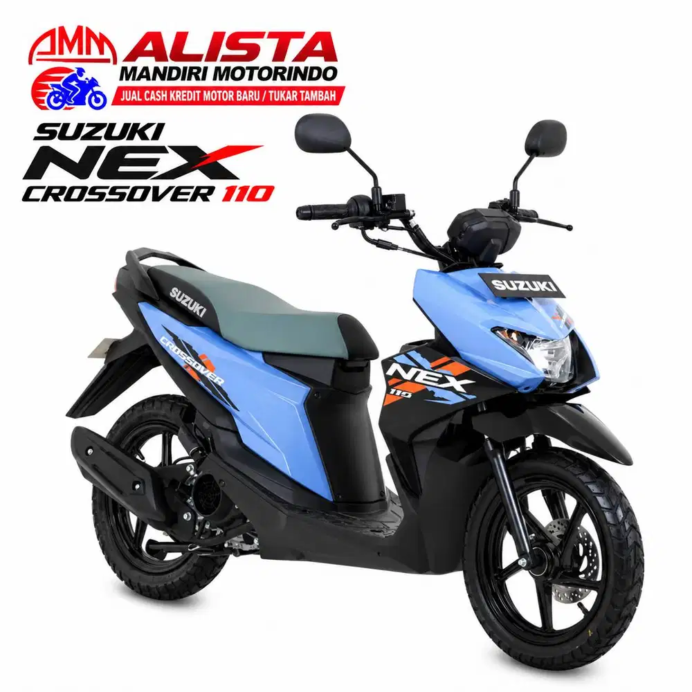 SUZUKI NEX CROSSOVER 110 CC 0% CASH / KREDIT ALISTA