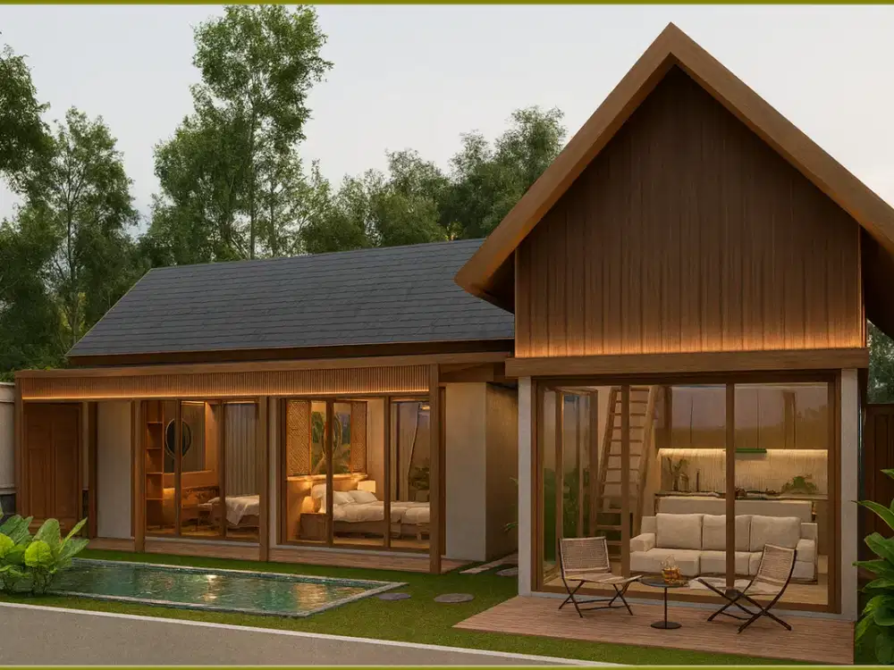 Dijual Villa Murah Jl.Kaliurang Jogja : SHM, View Sawah