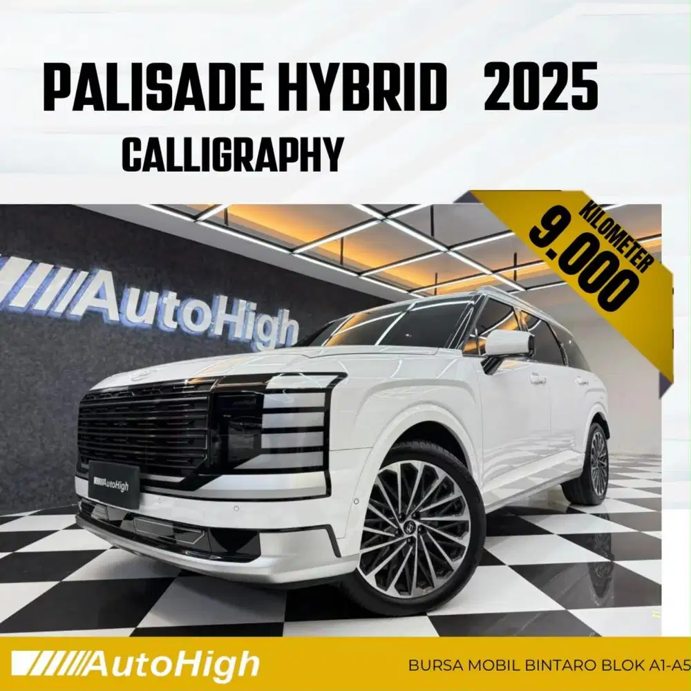 DP10% [Km9.000] Palisade Hybrid Calligraphy 2025 Reg 2026 #AUTOHIGH
