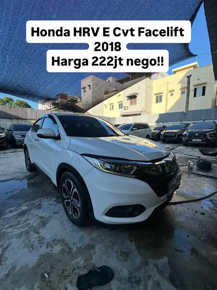 Honda HRV E Cvt Facelift 2018 Murah