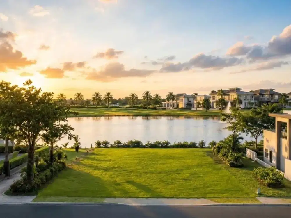 Dijual Kavling BDI Uk 807m² Posisi Hoek view Danau at Tangerang