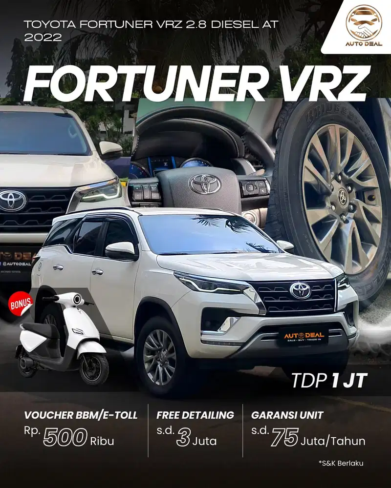 Toyota Fortuner VRZ 2.8 Diesel AT 2022