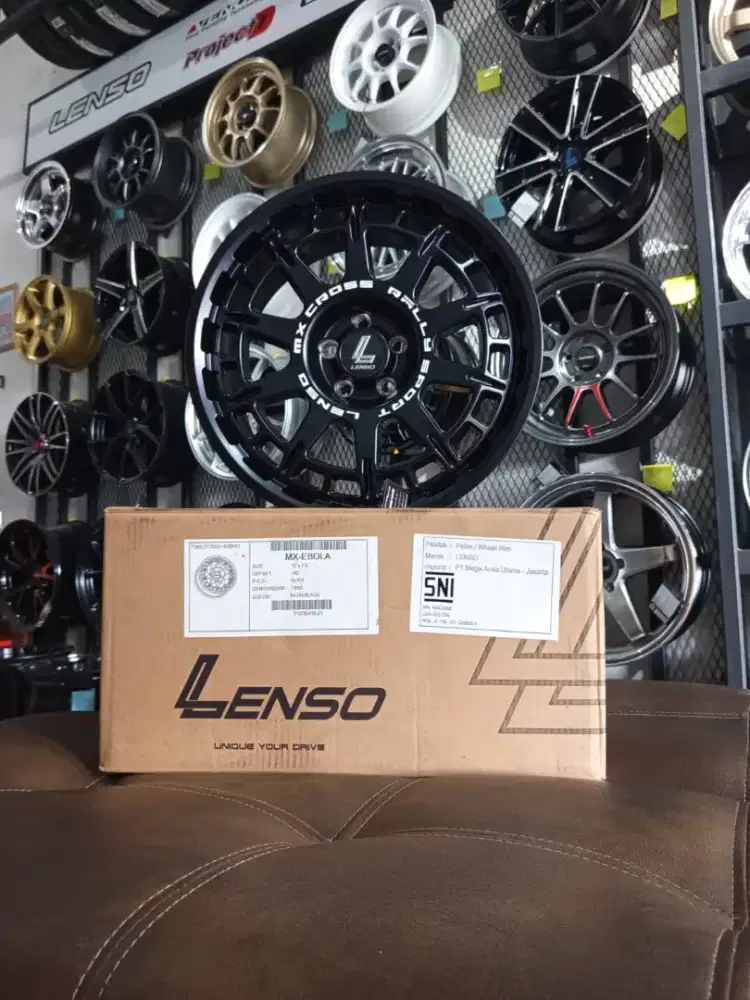 Velg lenso mx ebola r17 5x100 lbr7,5 et40
