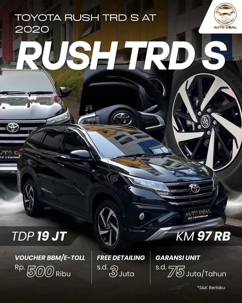 Toyota Rush TRD Sportivo AT 2020