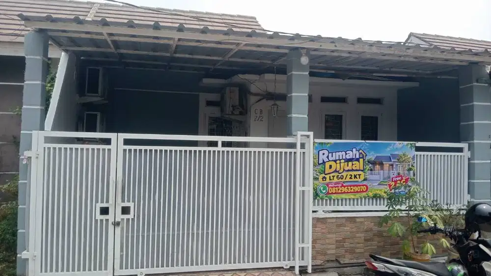DIJUAL RUMAH DHARMAWANGSA RESIDENCE BEKASI (CLUSTER BOROBUDUR)