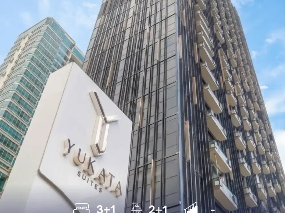 Apartement dengan Private Lift Type 3BR di Alam Sutera