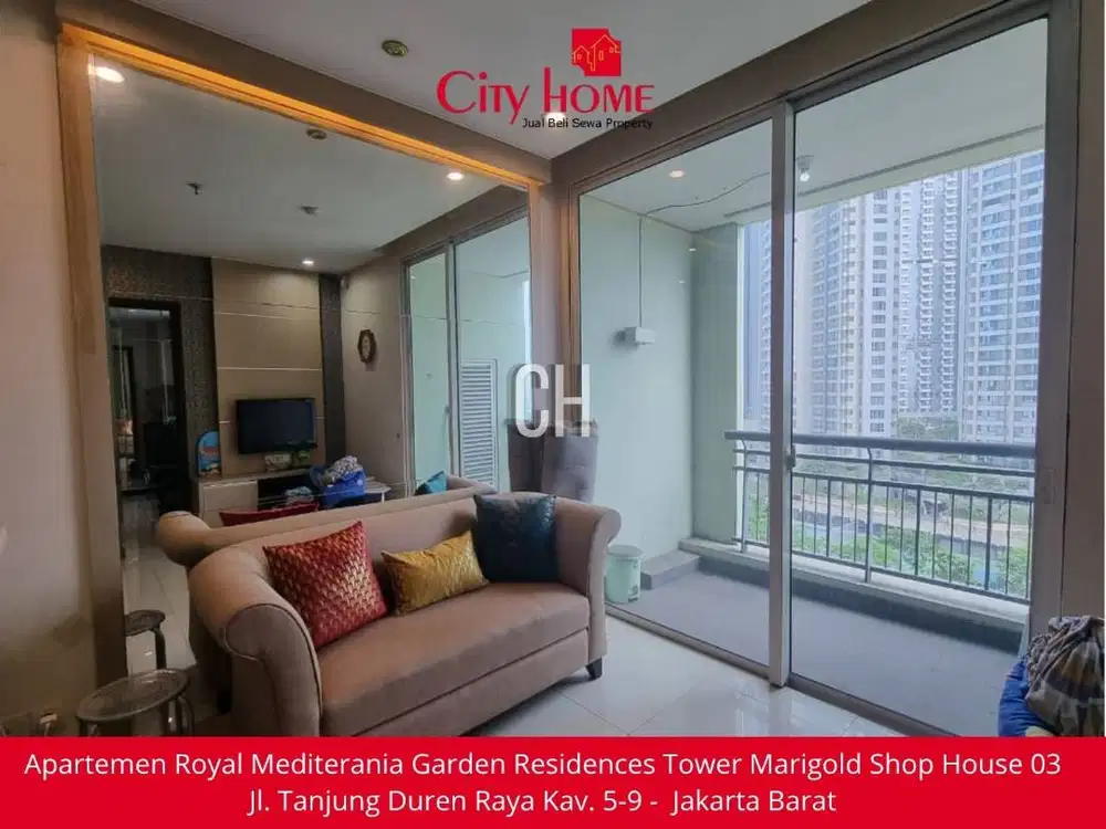 Disewakan Apartemen Furnished 1 BR di Central Park Residences