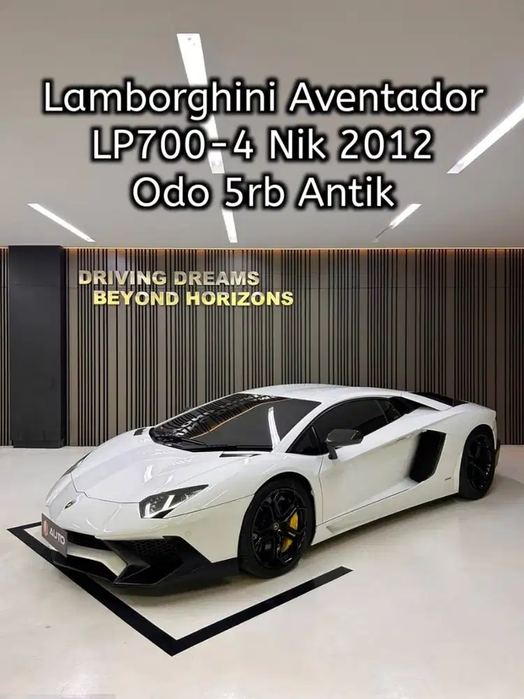 Lamborghini Aventador LP700-4 2015 Putih Km9rb NIK 2012