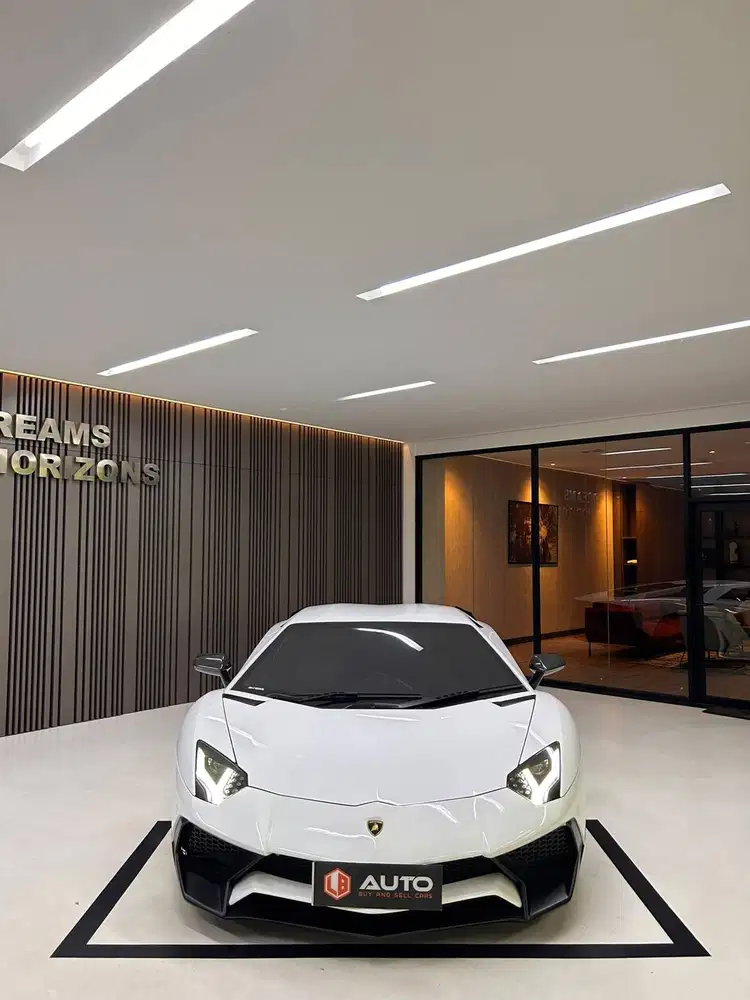 Lamborghini Aventador LP700-4 2015 Putih Km9rb NIK 2012