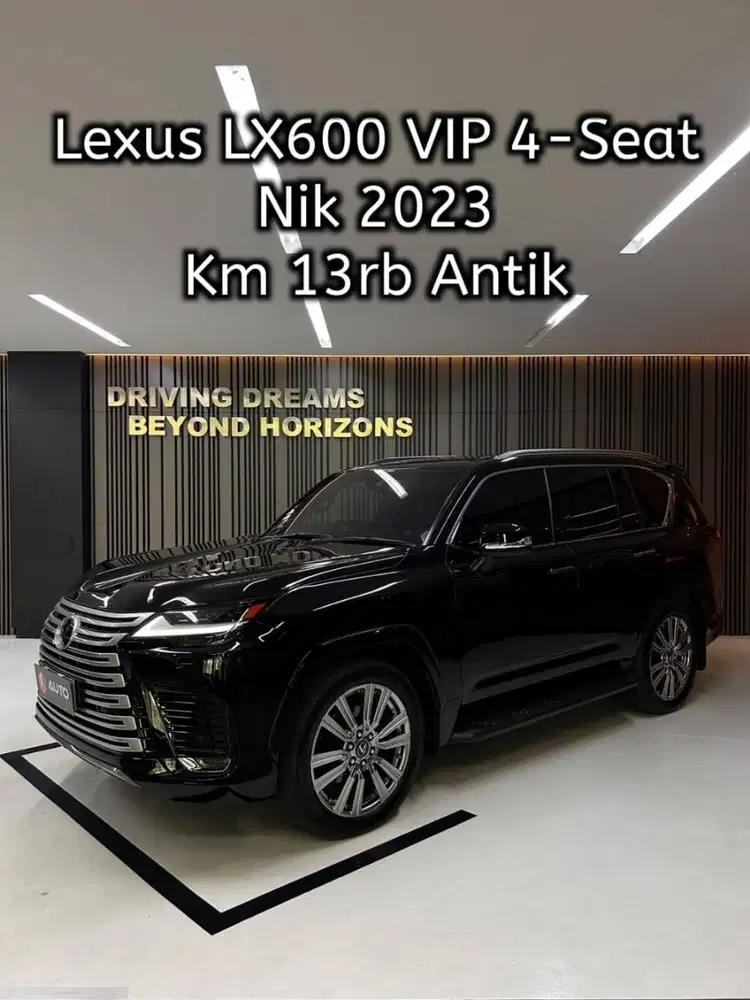 Lexus LX600 VIP 4-Seater 2023 Hitam Km13rb B8067DH