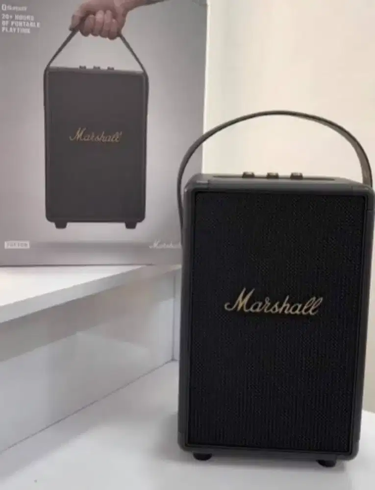 speaker bluetooth Marshall Tufton like new ex garansi resmi tam