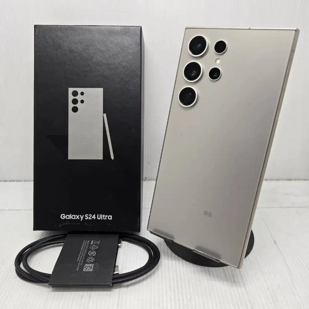 HOT ITEM!  SAMSUNG GALAXY S24 ULTRA 5G  12/256 Titanium Grey EX SEIN L