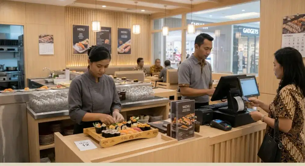Lowongan kerja restoran sushi bisa tanpa tes