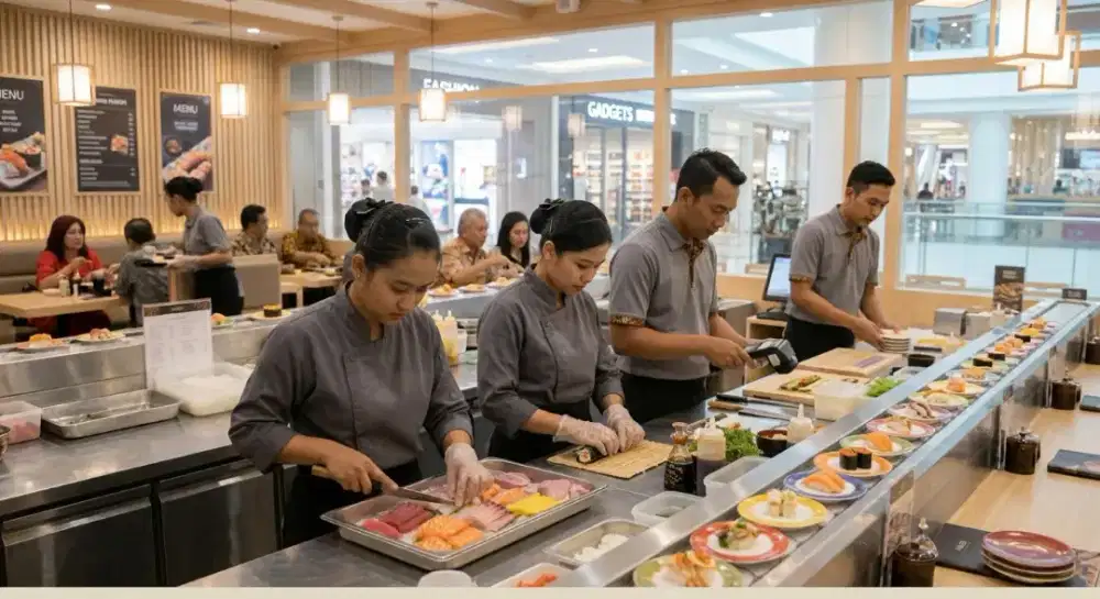 Info lowongan kerja restoran sushi tanpa tes