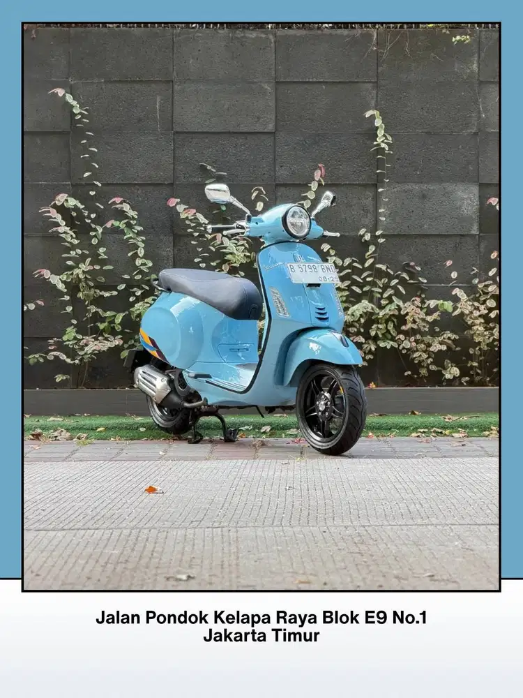 TERMURAH PIAGGIO VESPA PRIMAVERA S150 ABS NEW MODEL TAHUN 2024 BLUE